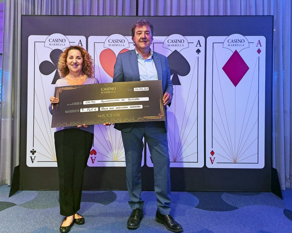 CASINO MARBELLA PROMOTES SOCIAL PROJECTS WITH THE DONATION OF ITS ORPHAN CHIPS