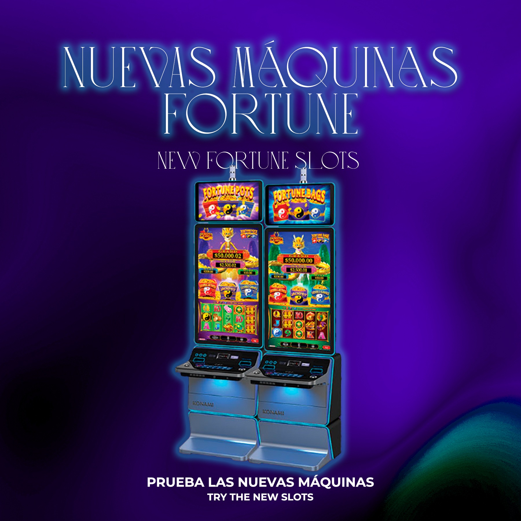 Nuevas Máquinas Konami